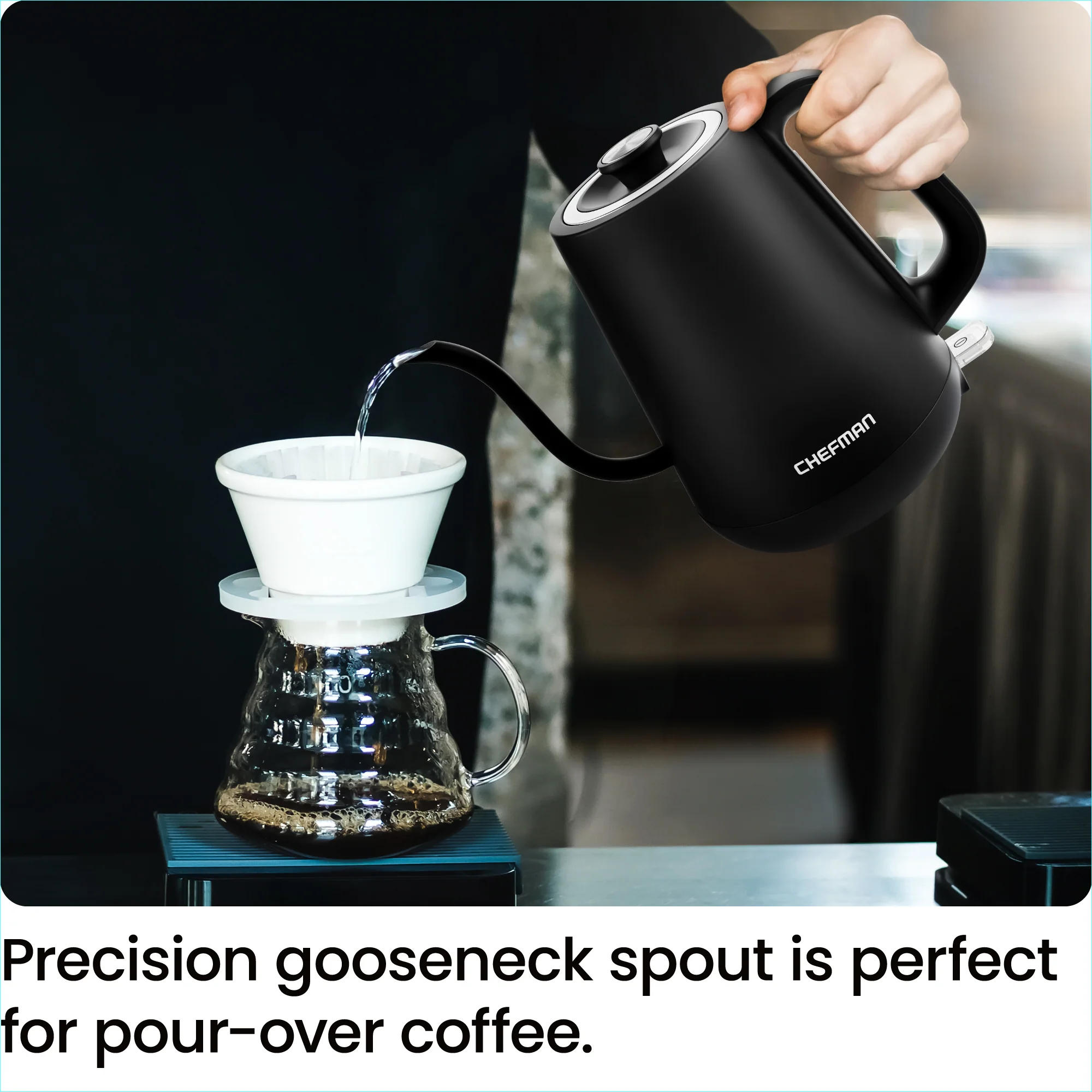 0.8L Electric Gooseneck Kettle - Image 2