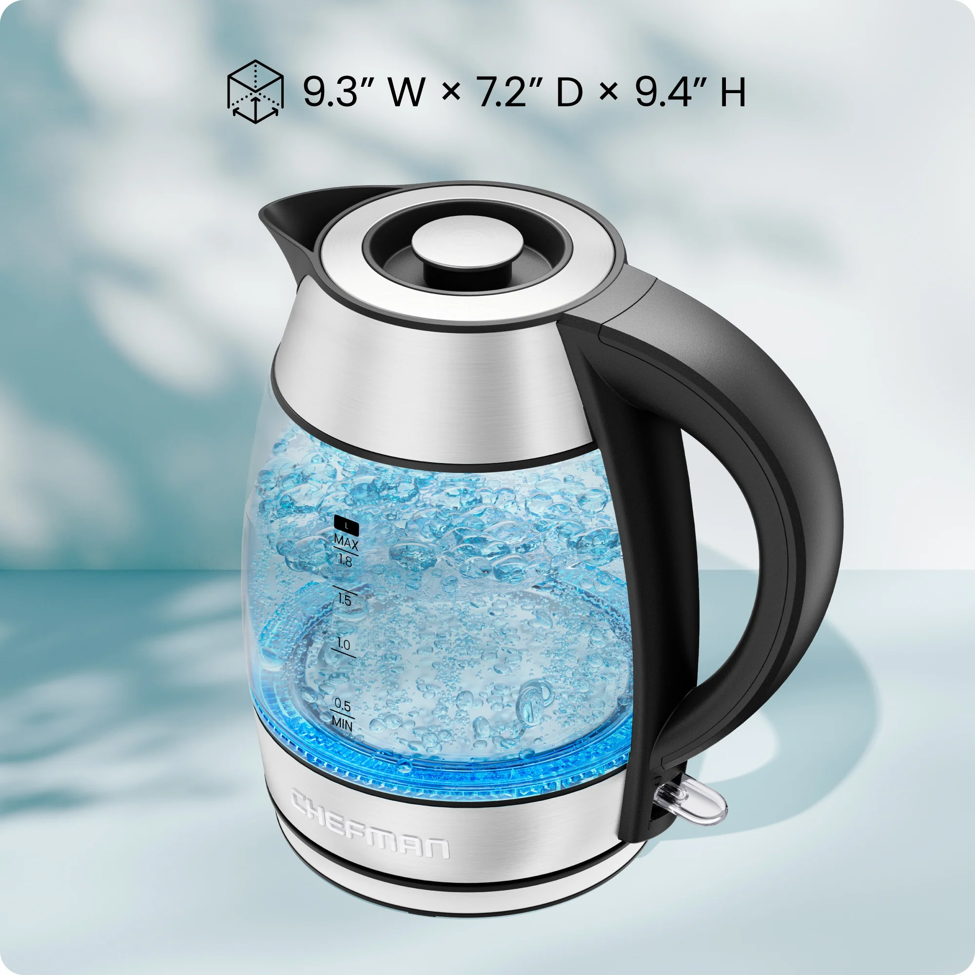 1.8L Stainless Steel Electric Kettle - Image 7