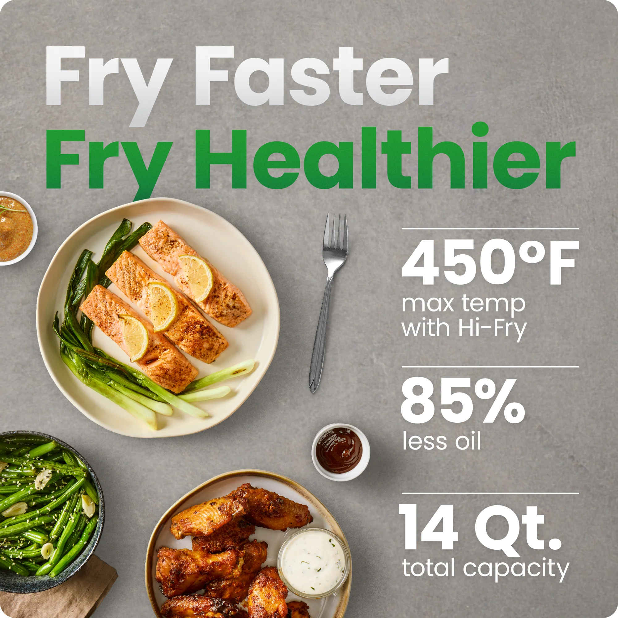 14-Quart Multifunctional Air Fryer+ - Image 2