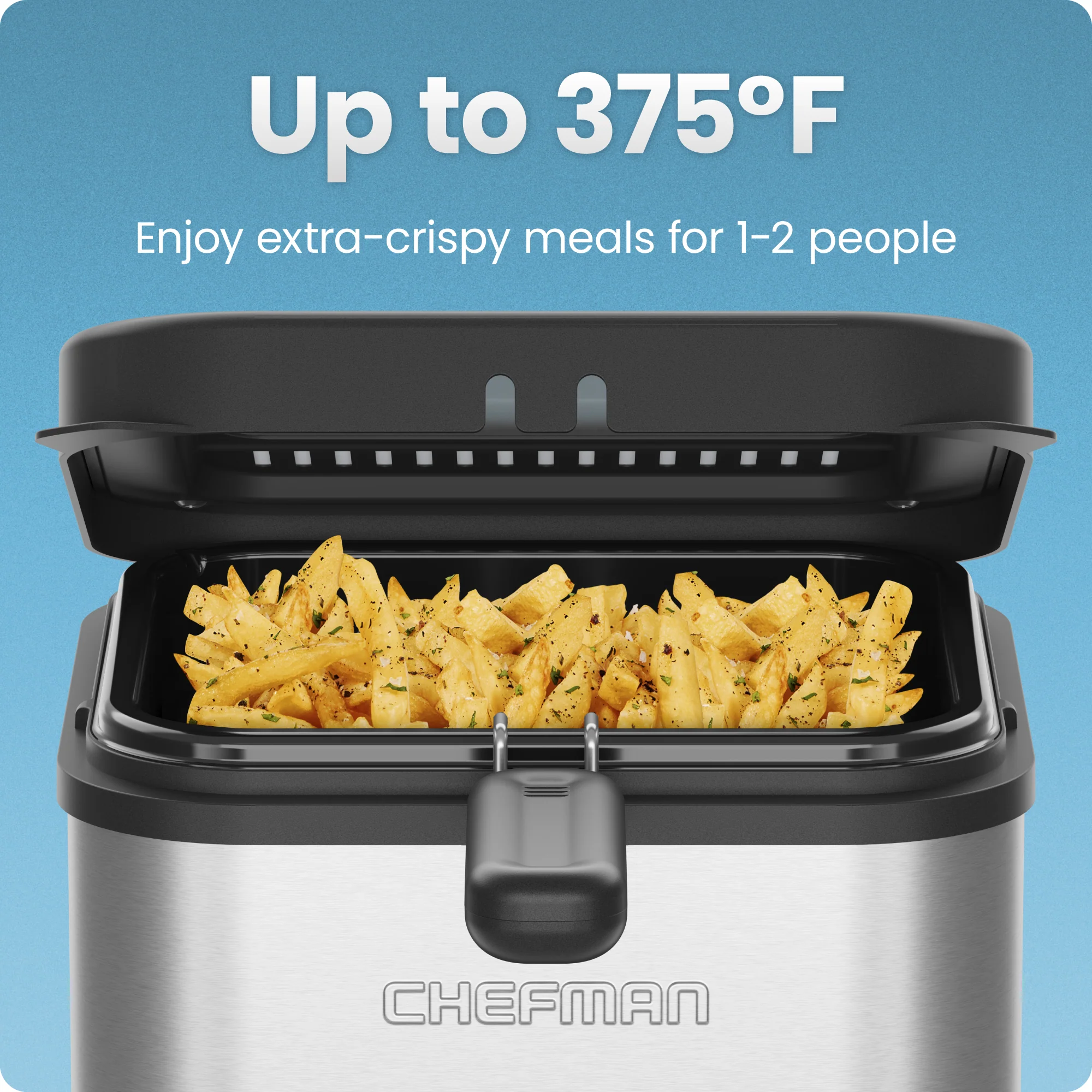 2.5 Quart Stainless Steel Deep Fryer - Image 4