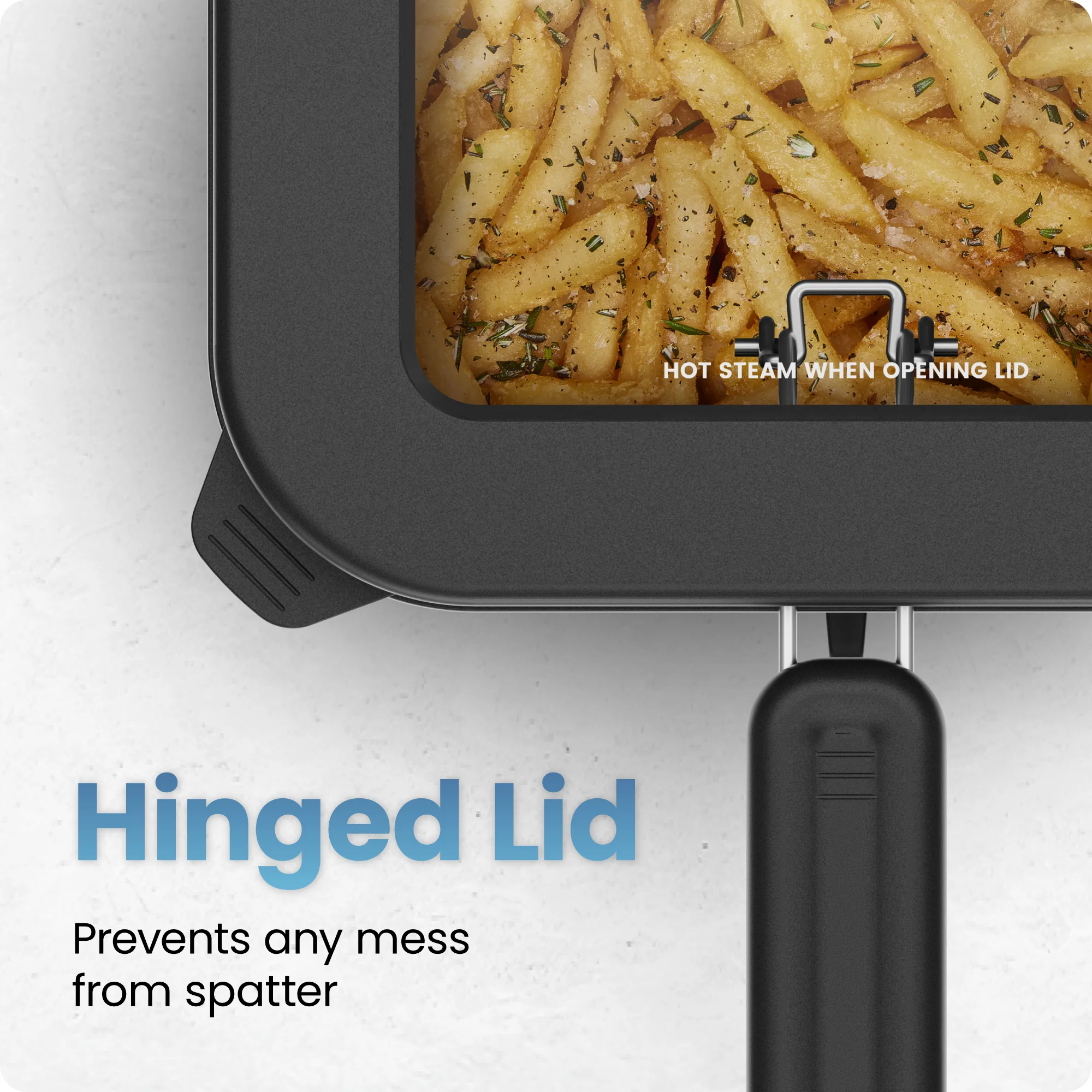 2.5 Quart Stainless Steel Deep Fryer - Image 5