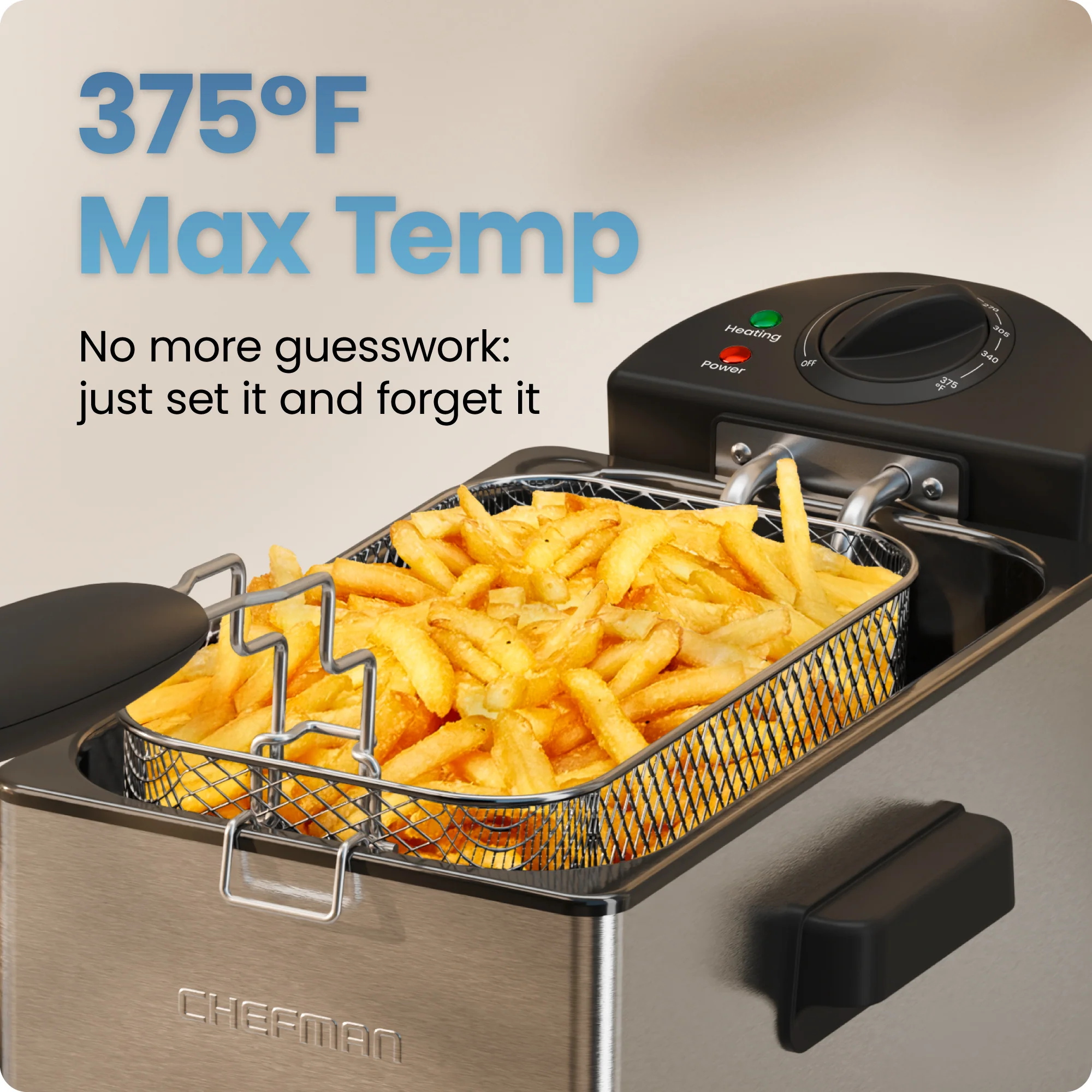 Fry Guy Pro 3 Quart Deep Fryer - Image 4
