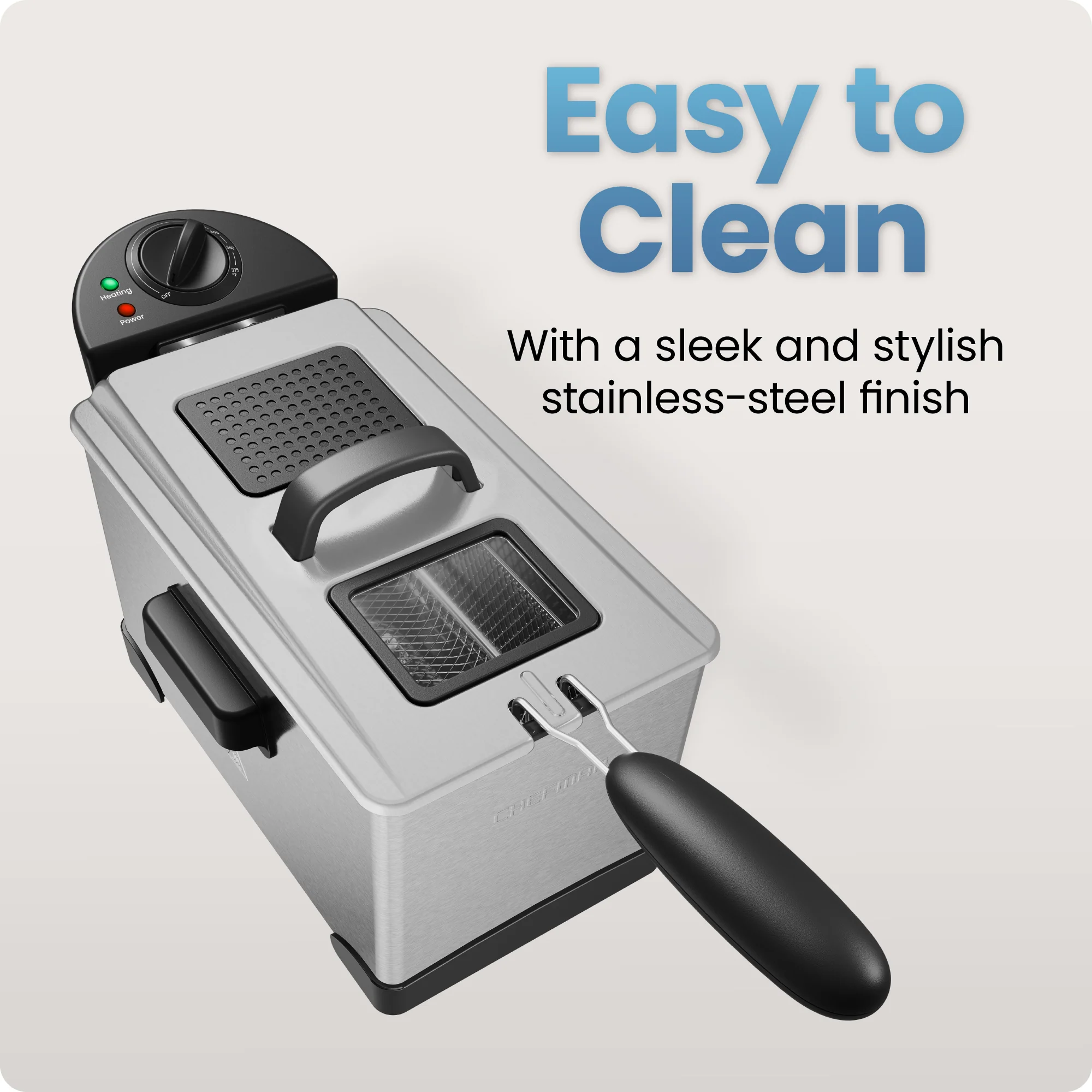 Fry Guy Pro 3 Quart Deep Fryer - Image 6