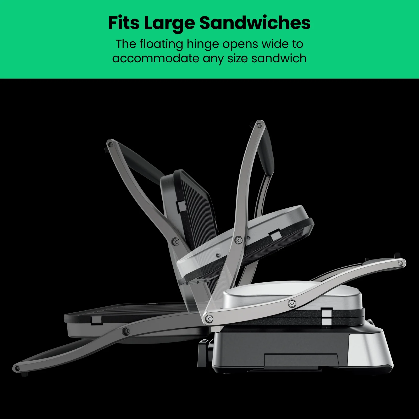 5-in-1 Digital Panini Press Grill - Image 5
