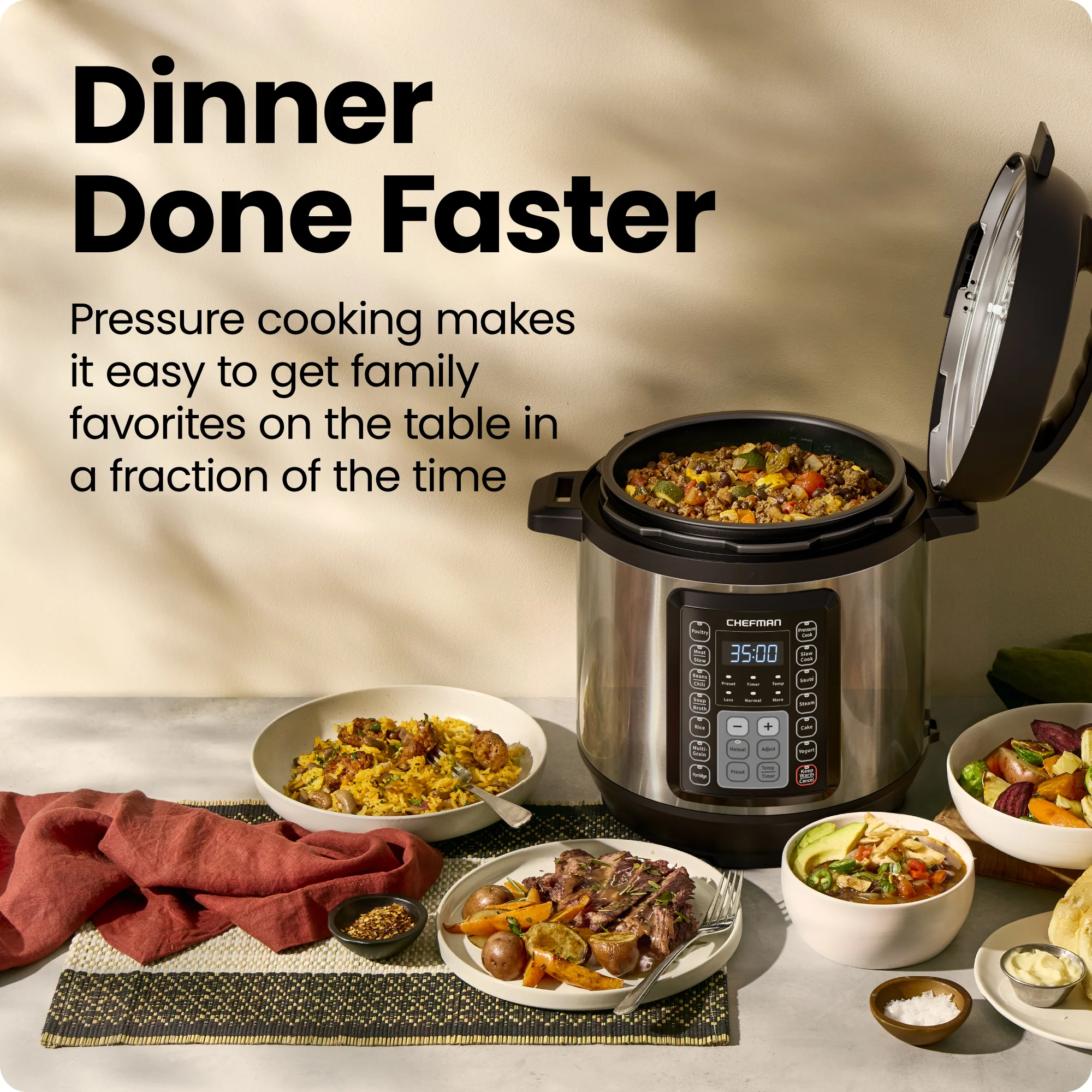 6-Quart 13-in-1 Multicooker - Image 2