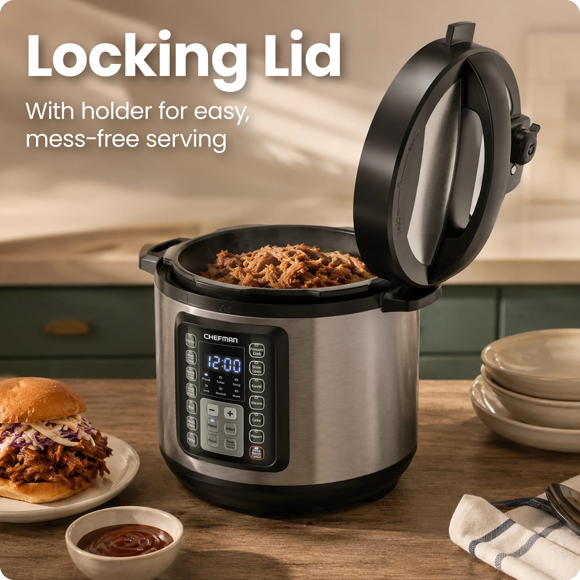 6-Quart 13-in-1 Multicooker - Image 8