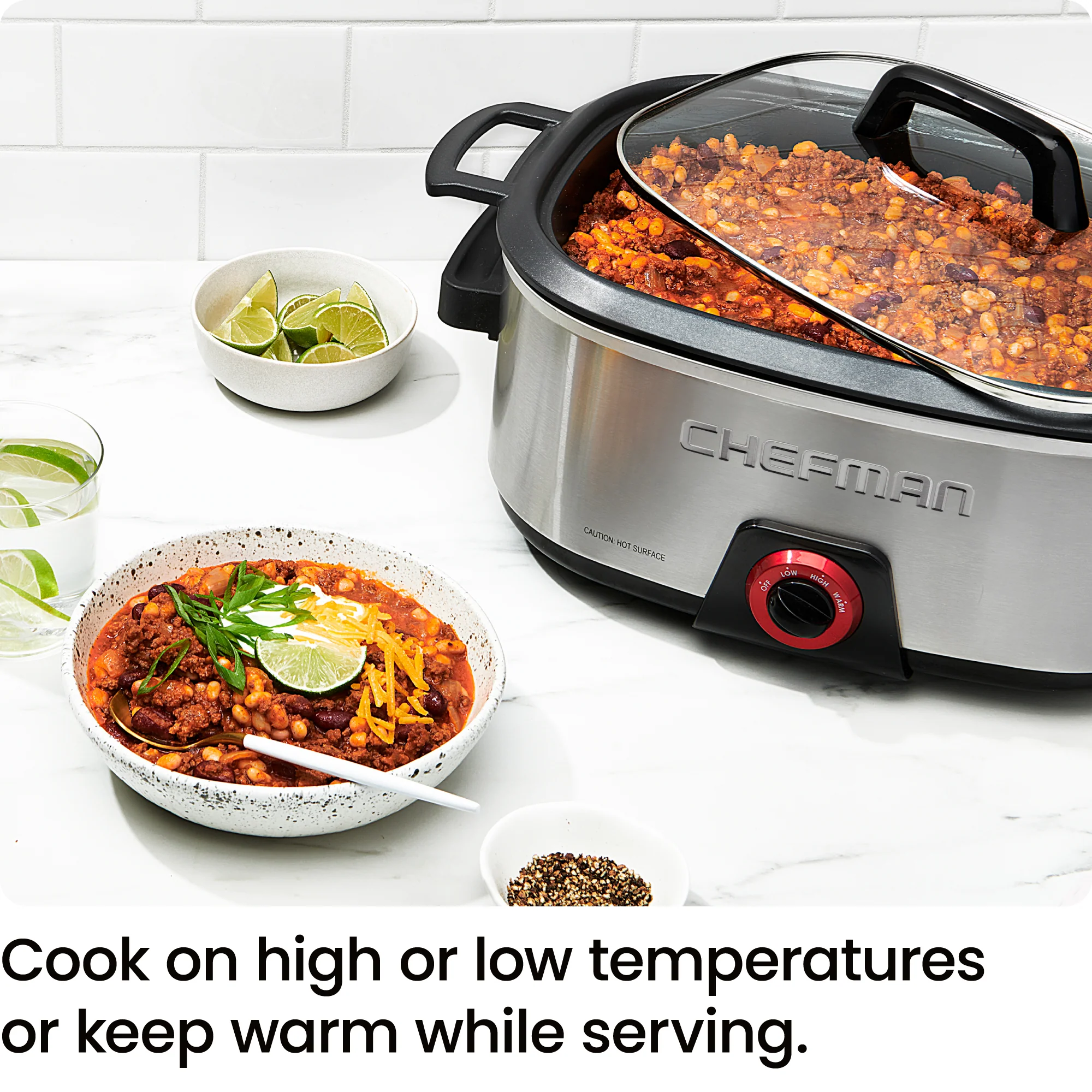 Family-Sized 6 Qt. Slow Cooker - Image 3