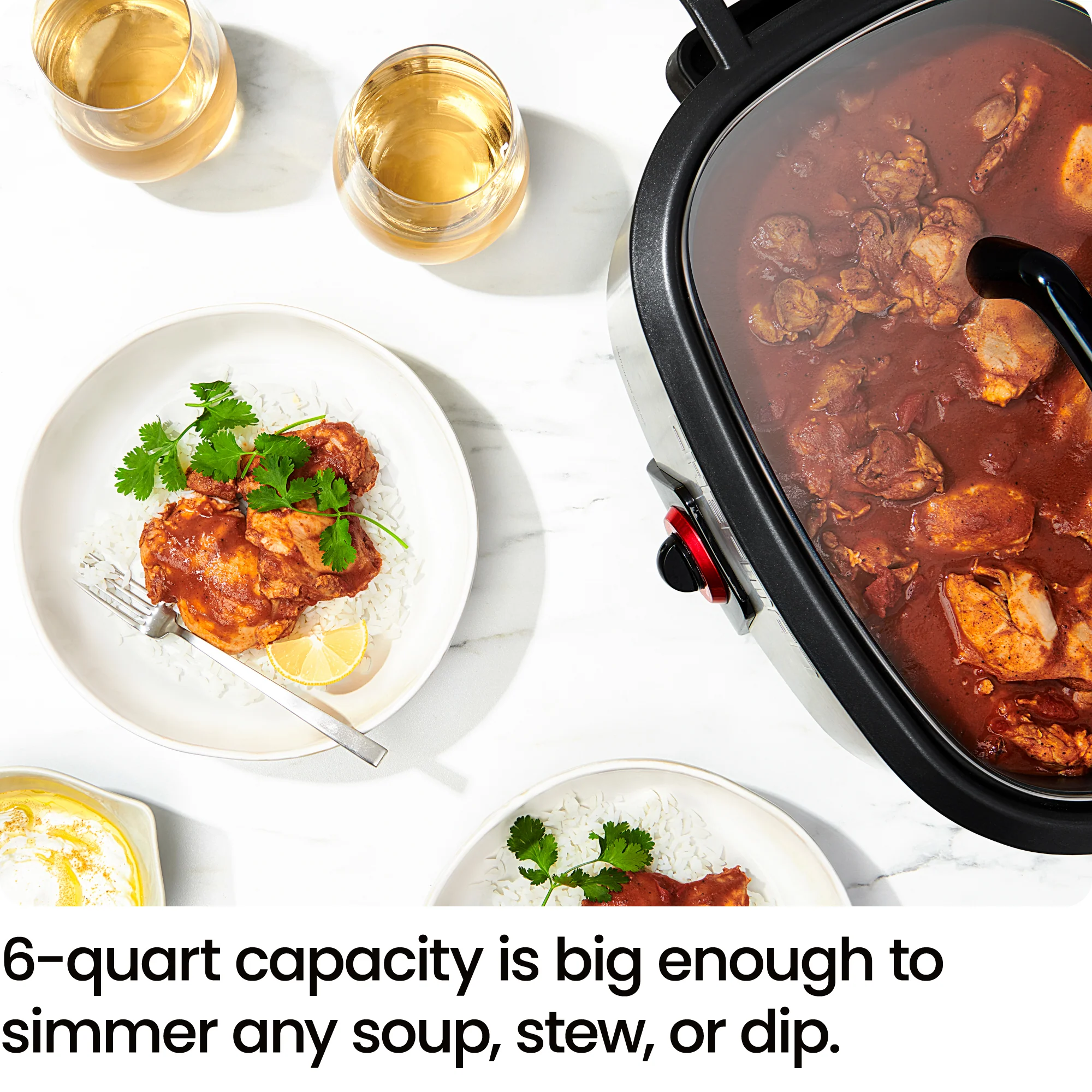 Family-Sized 6 Qt. Slow Cooker - Image 6