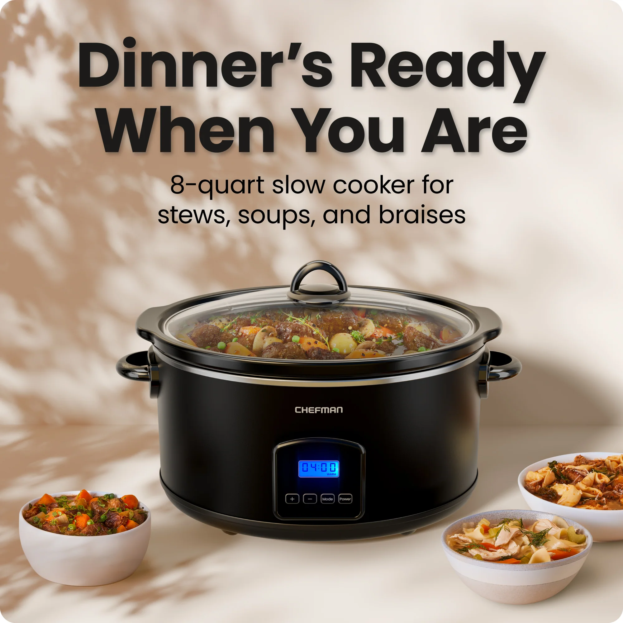 8 Qt. Digital Slow Cooker - Image 2