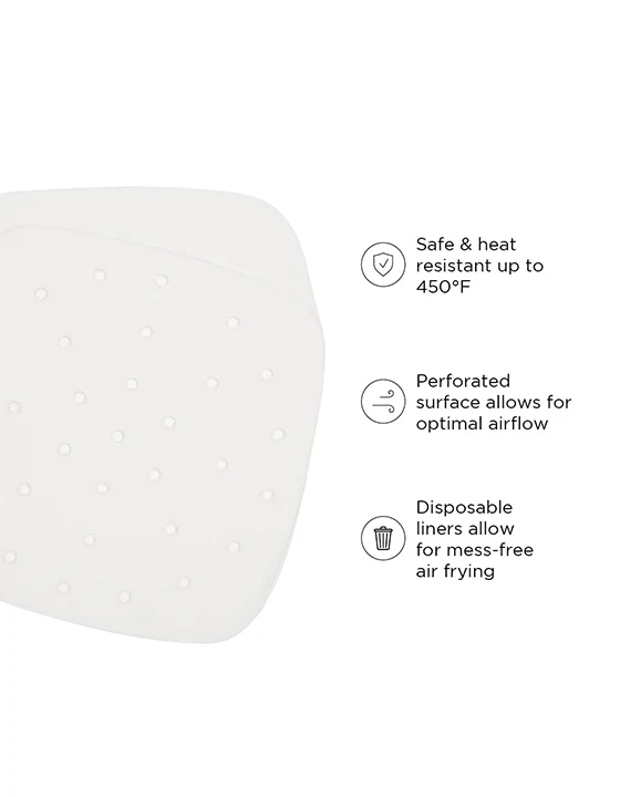 8 x 8.2" Air Fryer Liners - Image 2