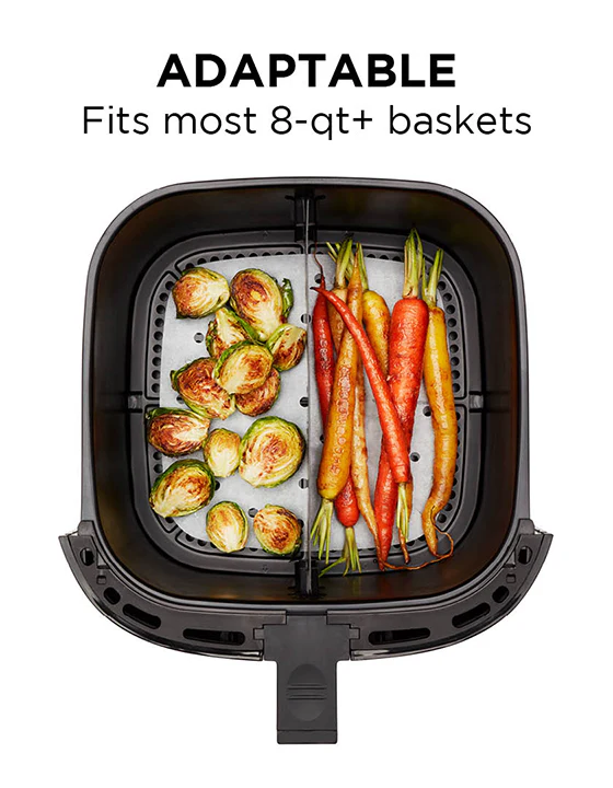 8 x 8.2" Air Fryer Liners - Image 3