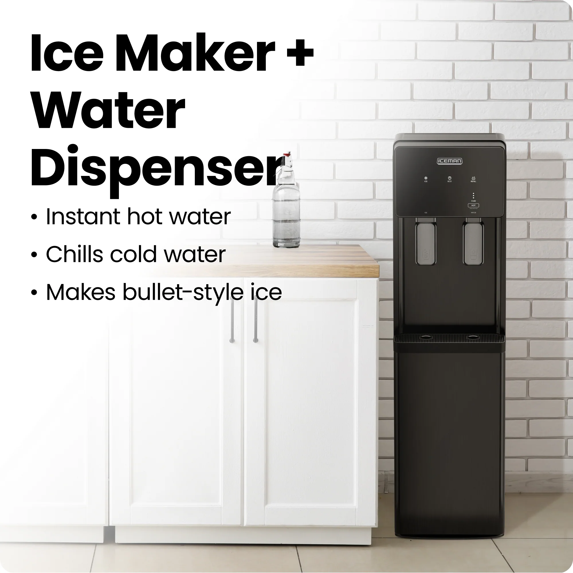 Bottom-Loading Ice Maker & Water Dispenser - Image 2