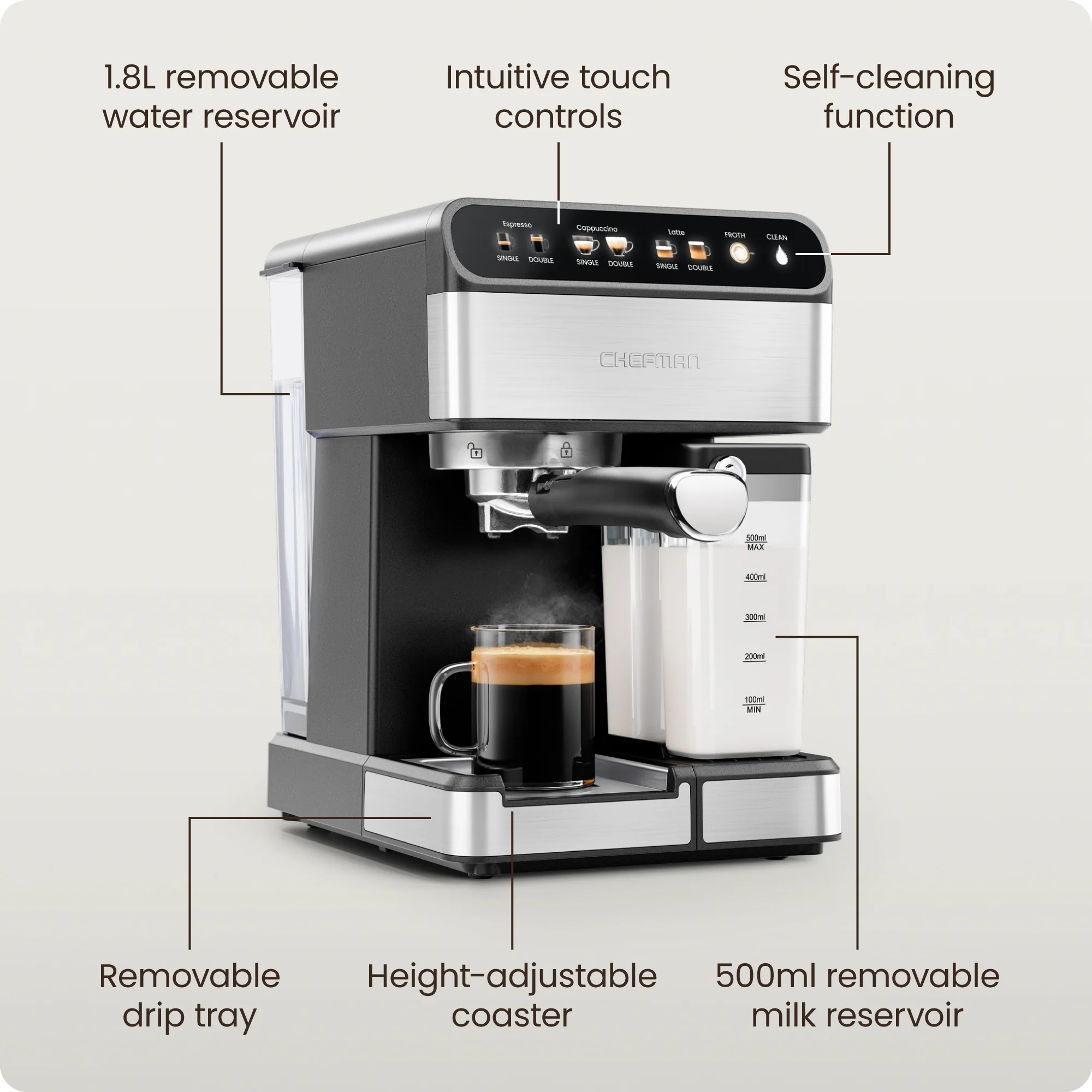 CaféMaster Pro Espresso Machine - Image 7