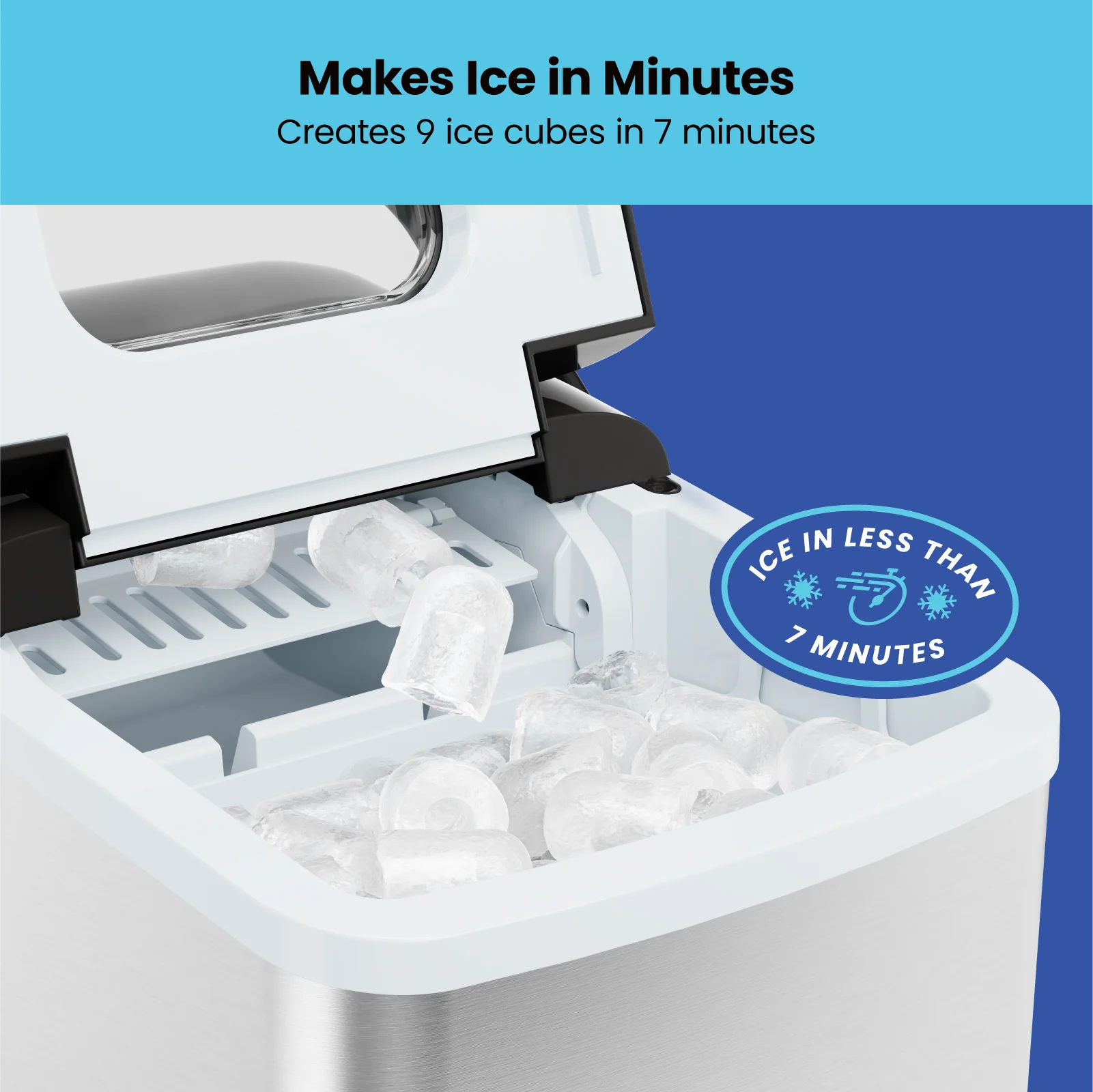 Dual-Size Ice Machine by Iceman® - Image 4