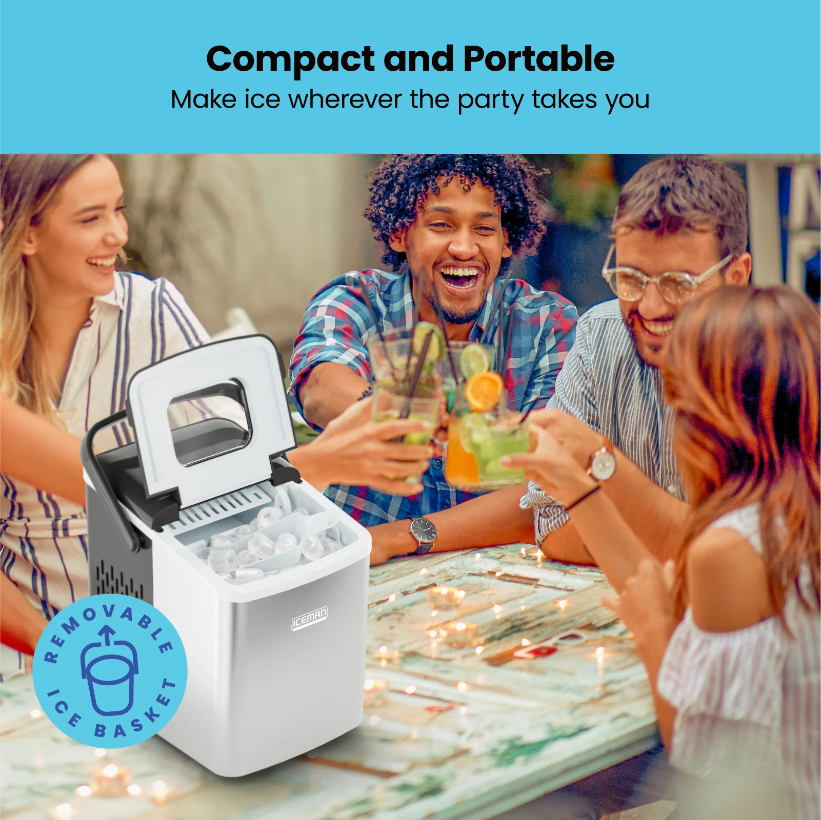 Dual-Size Ice Machine by Iceman® - Image 6