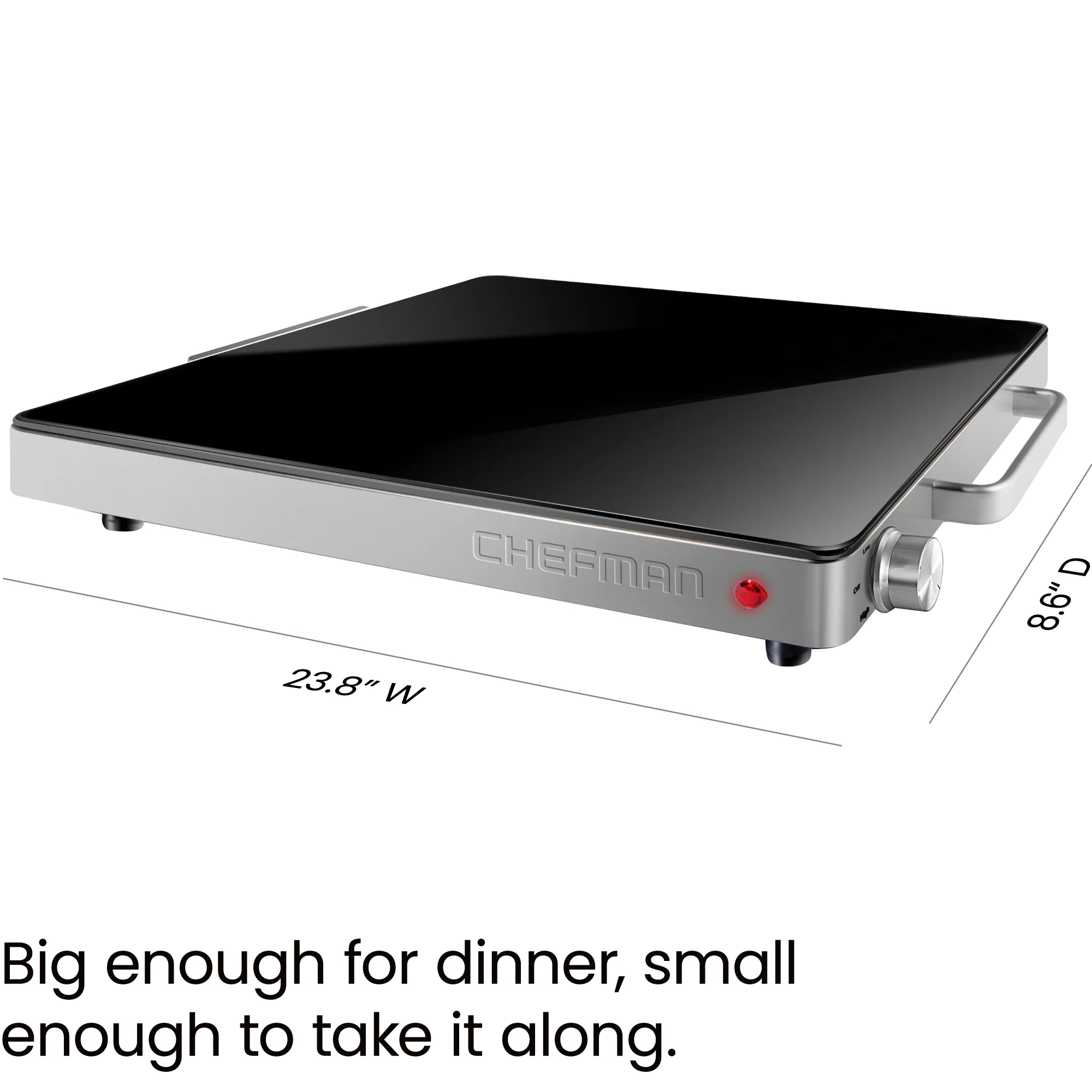 Compact Glasstop Warming Tray - Image 8