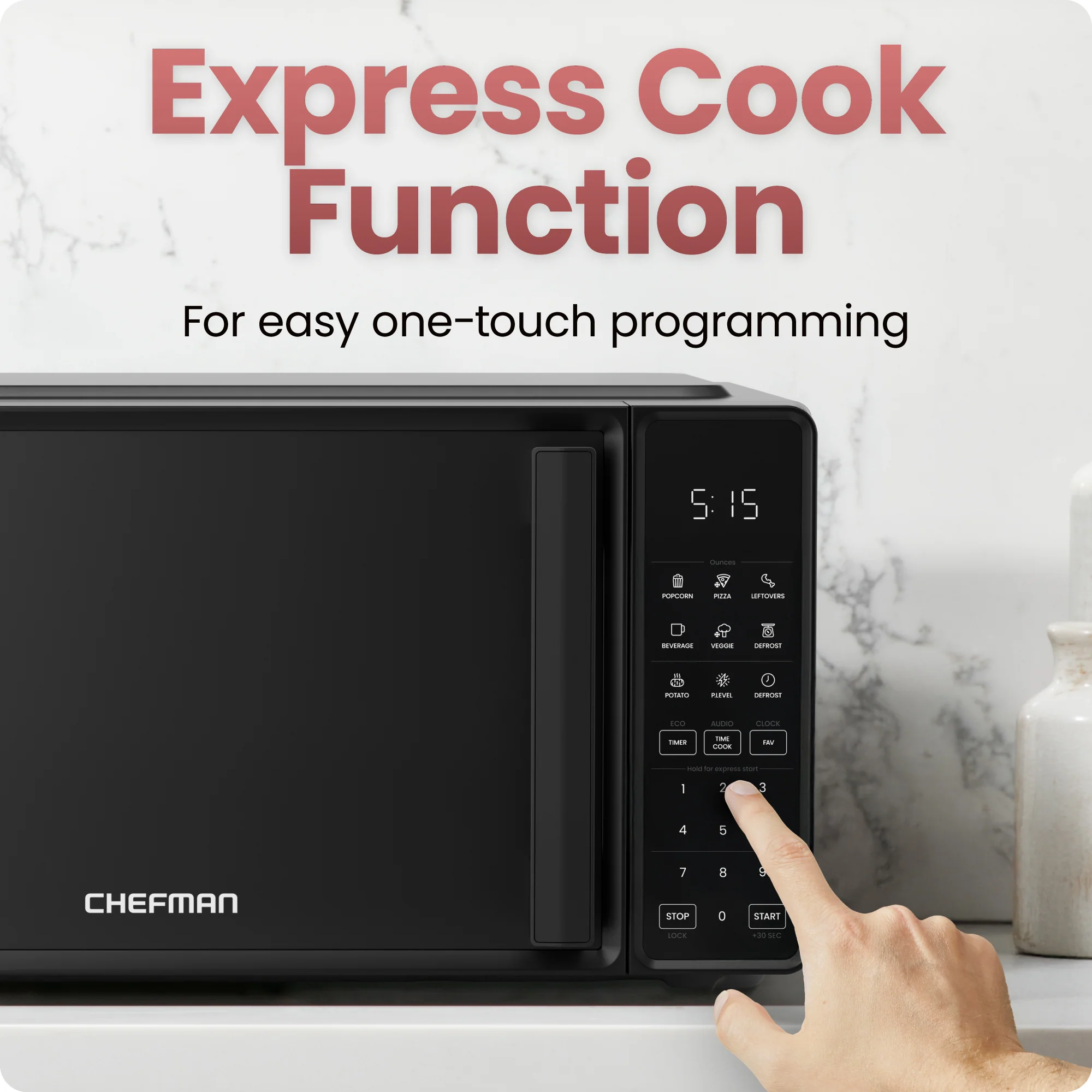 Countertop 0.7 Cu. Ft. Digital Microwave Oven - Image 5