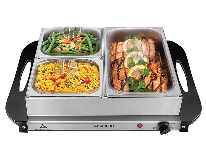 Electric Buffet Server + Warming Tray - Image 8