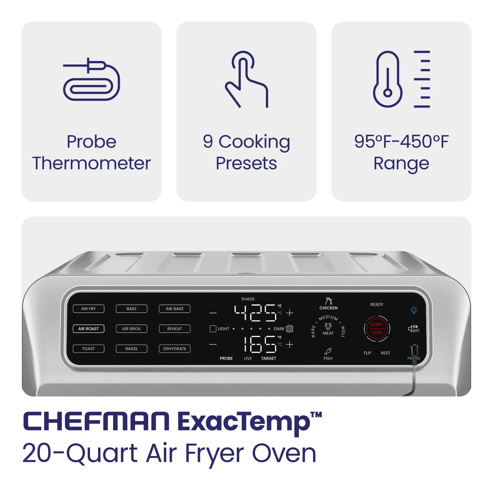 ExacTemp™ Oven + Air Fryer - Image 4