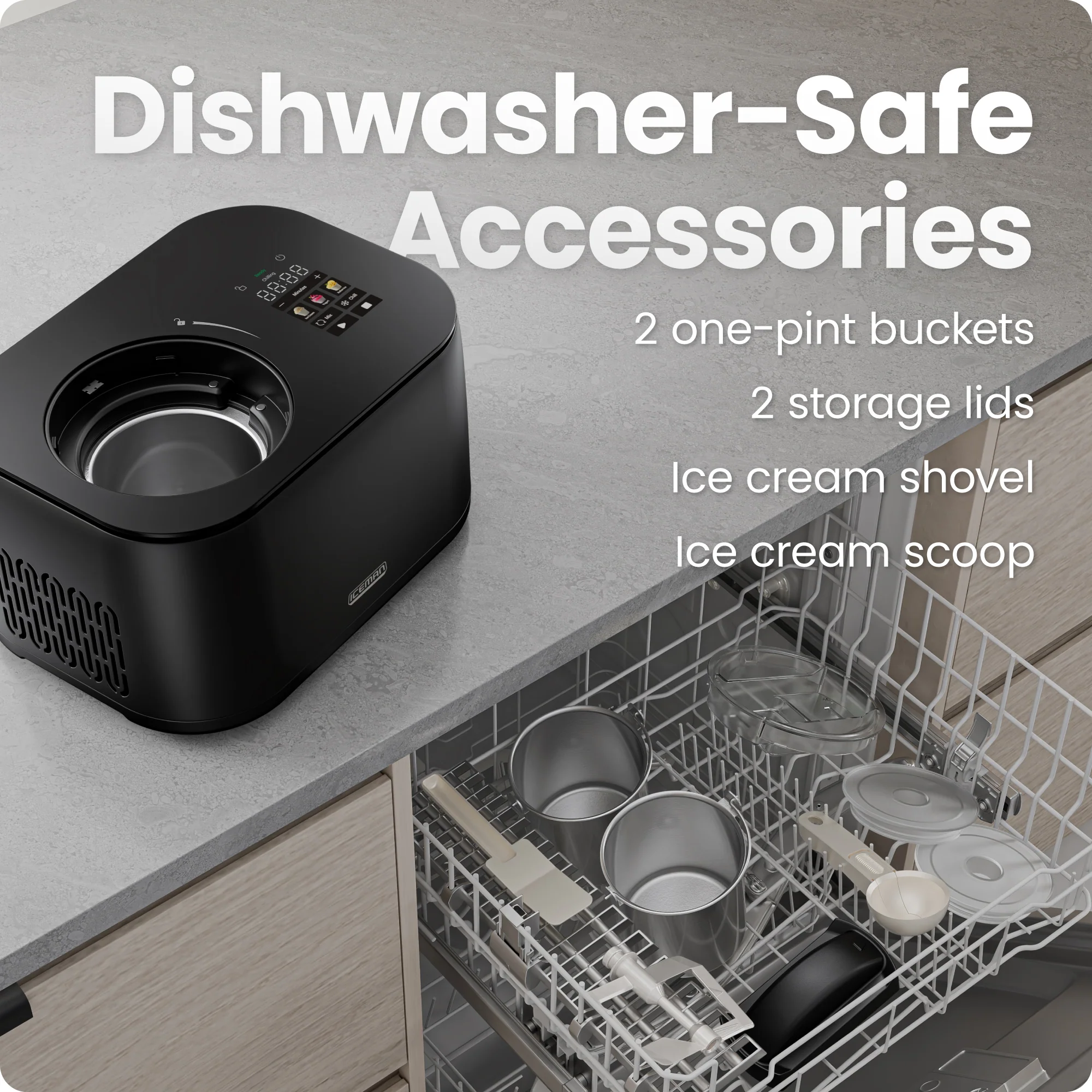 Trio™ Ice Cream Maker by Iceman - Image 6