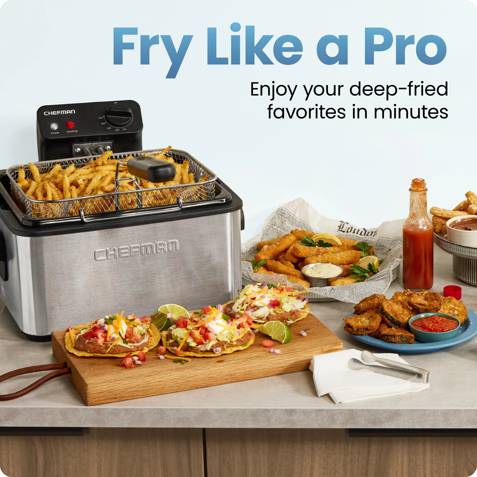 Jumbo Fry 4.5-Quart Deep Fryer - Image 2
