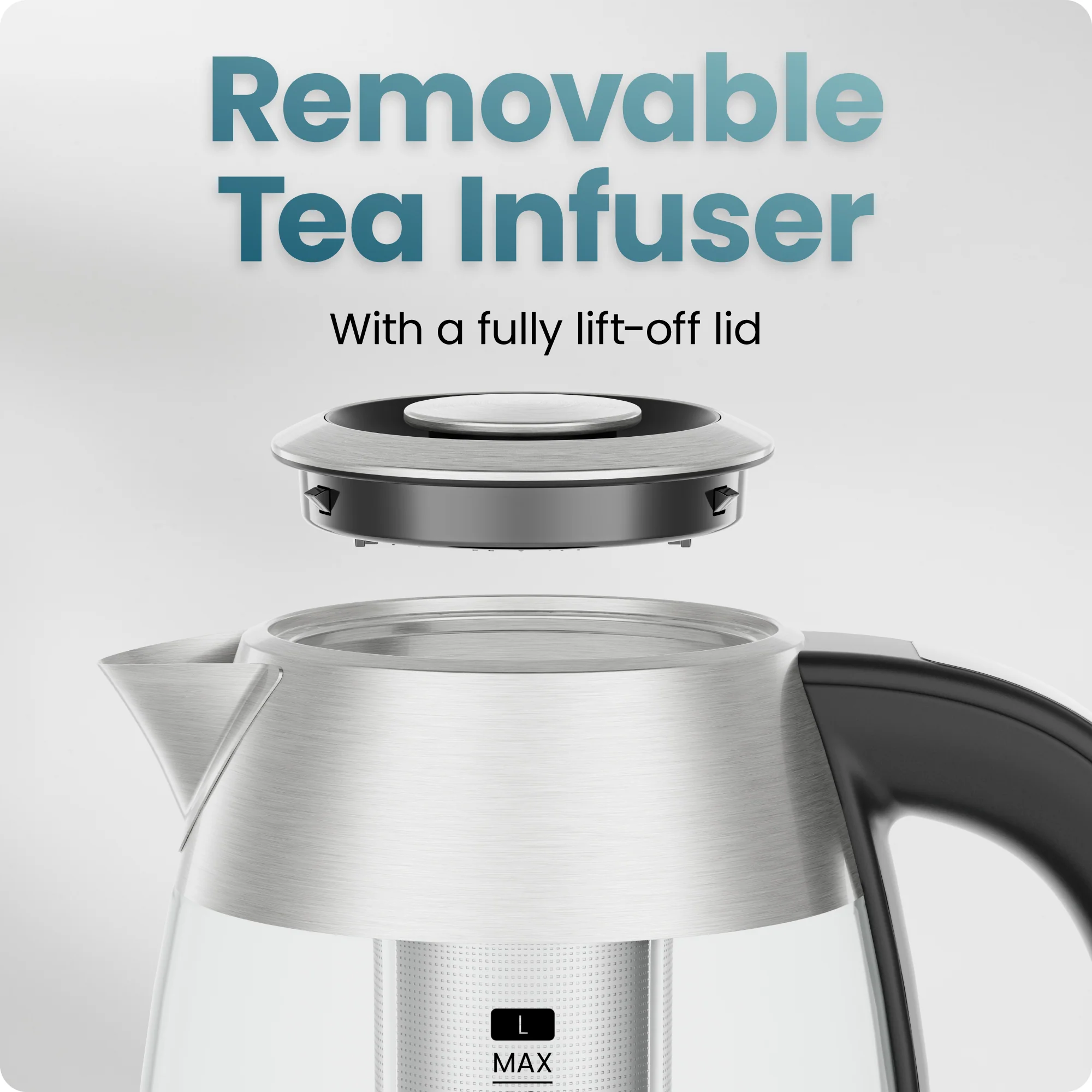 Lightning 1.8L Custom-Temp Electric Kettle - Image 6