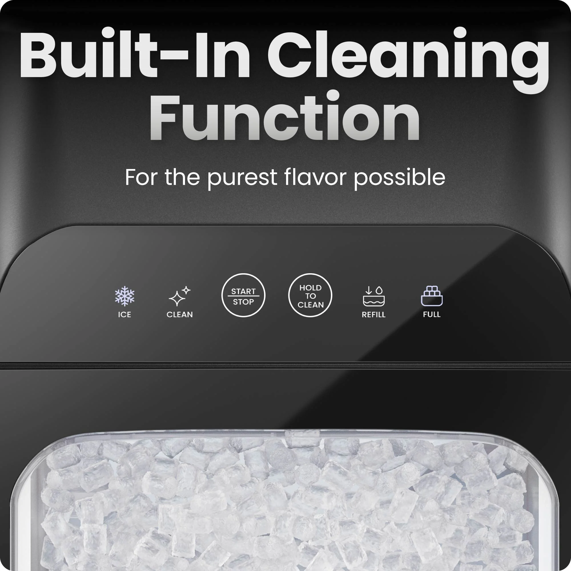 Pebble Compact Countertop Ice Maker by Iceman® - Image 6