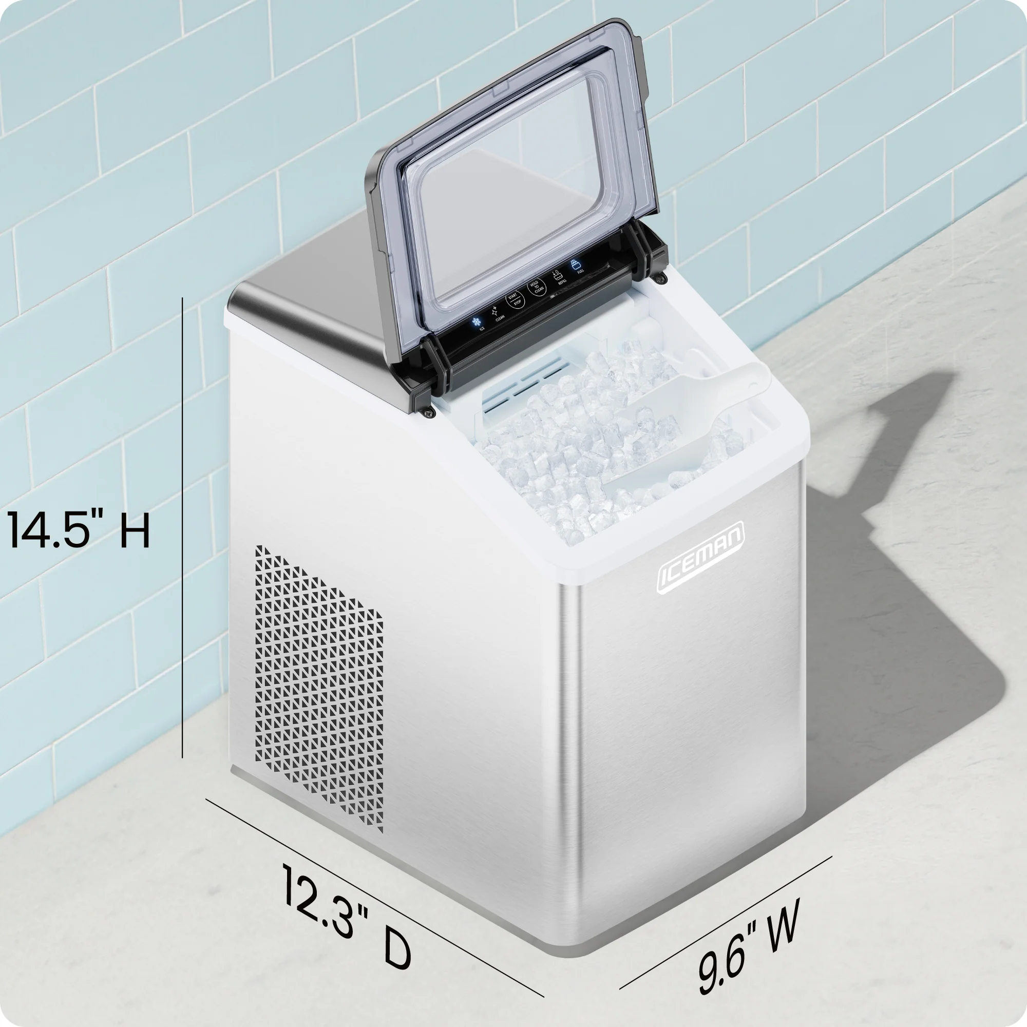 Pebble Countertop Ice Maker by Iceman® - Image 9