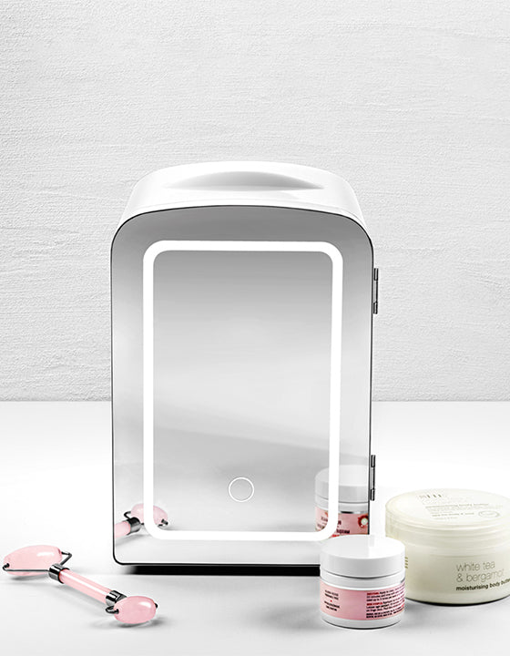 Portable Mirrored Beauty Fridge - Image 5