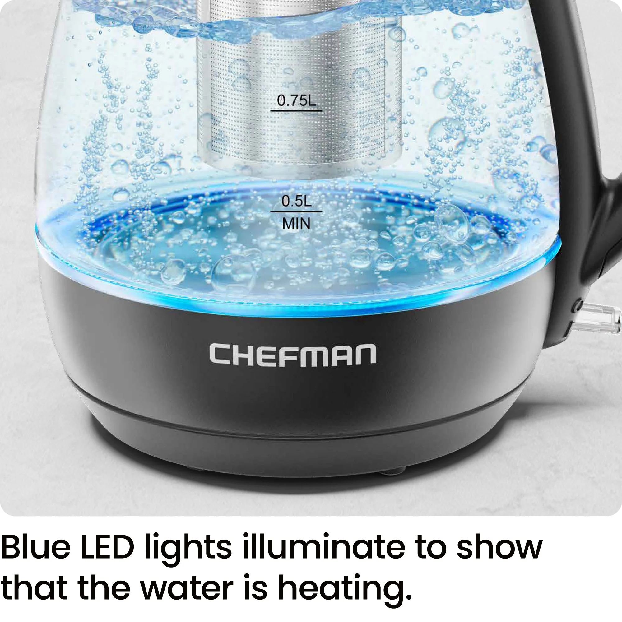 Fast-Boil 1L Tea Infuser Kettle - Image 3