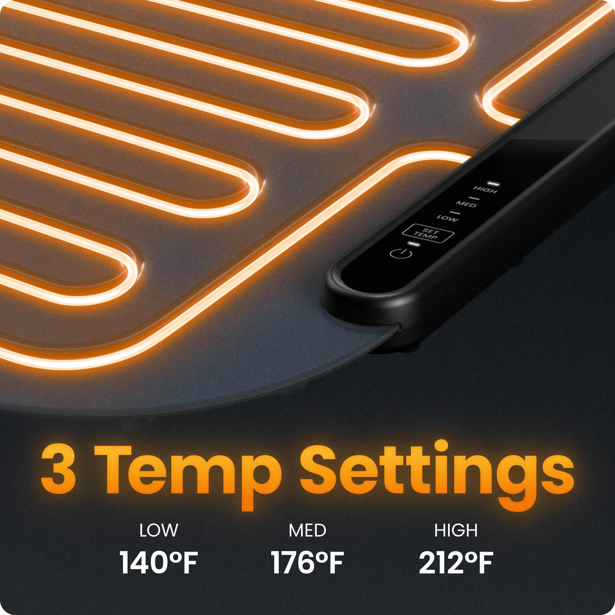 Roll n' Go Rollable Food Warming Mat - Image 4