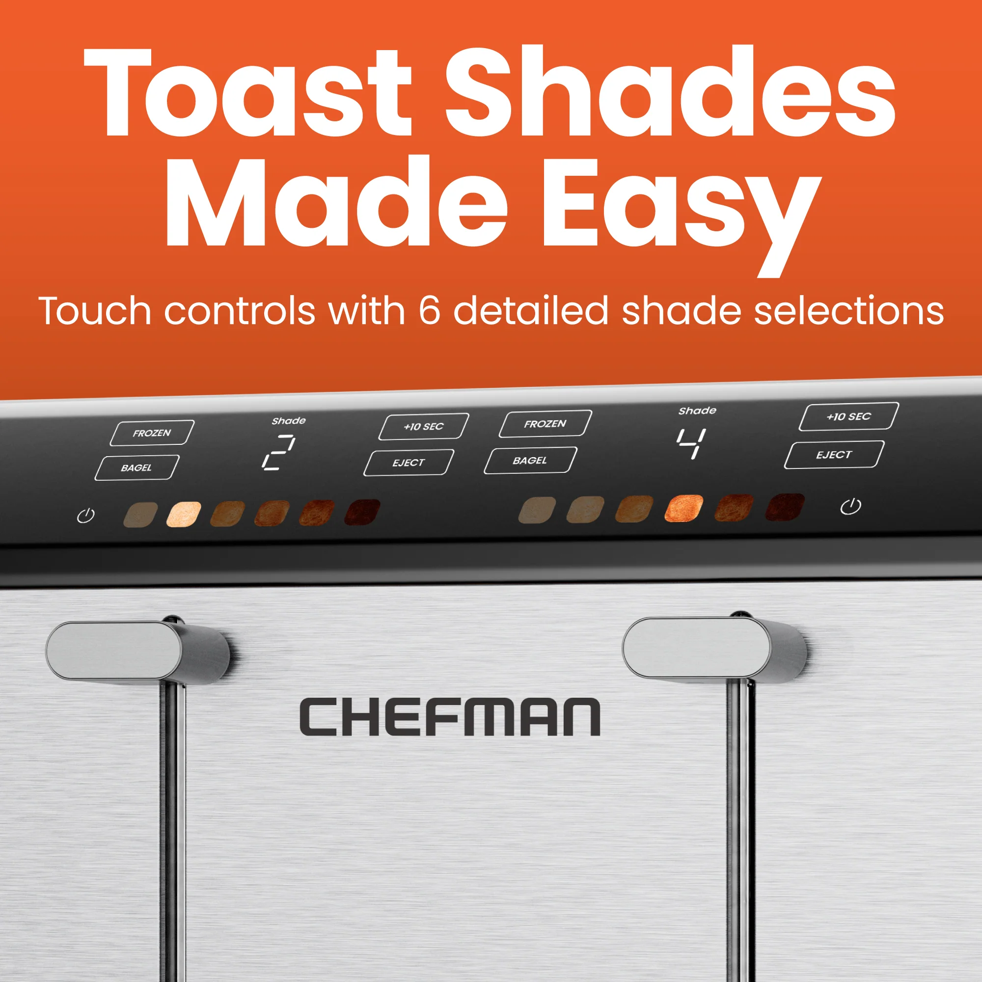 Smart Touch™ 4 Slice Digital Toaster - Image 4