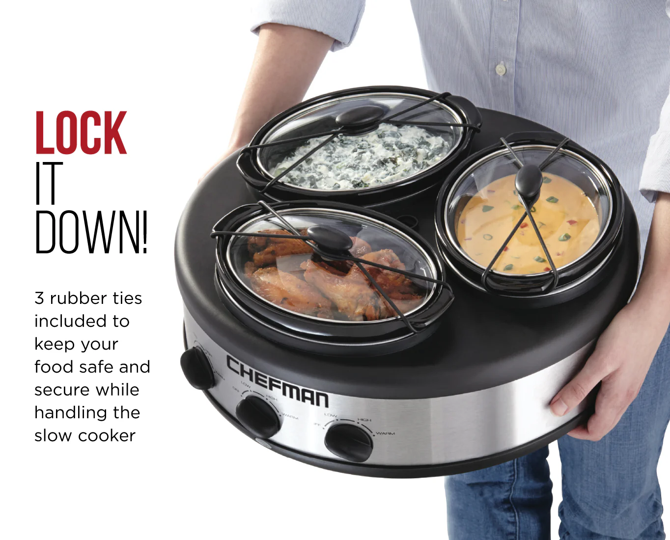 Triple Slow Cooker - Image 3