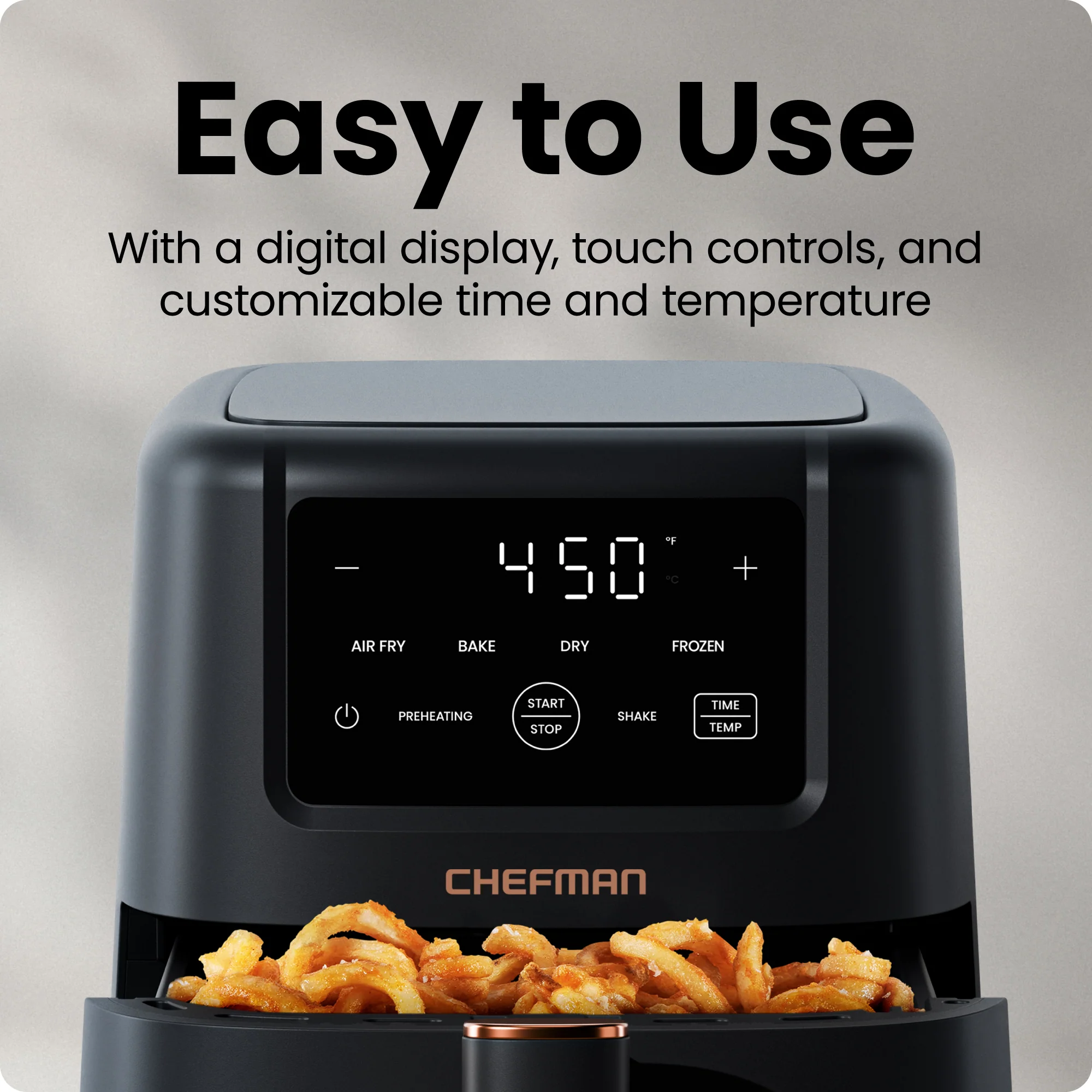 TurboFry 3.5 Qt. 4-in-1 Air Fryer - Image 9