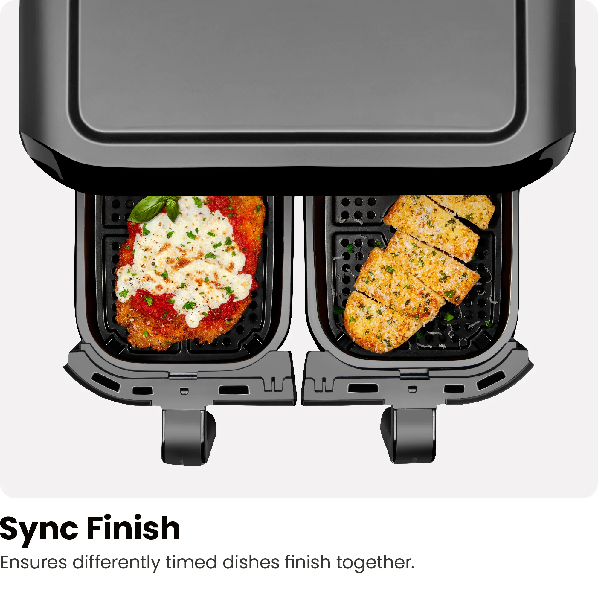TurboFry Touch 6 Qt. Dual-Basket Air Fryer - Image 7