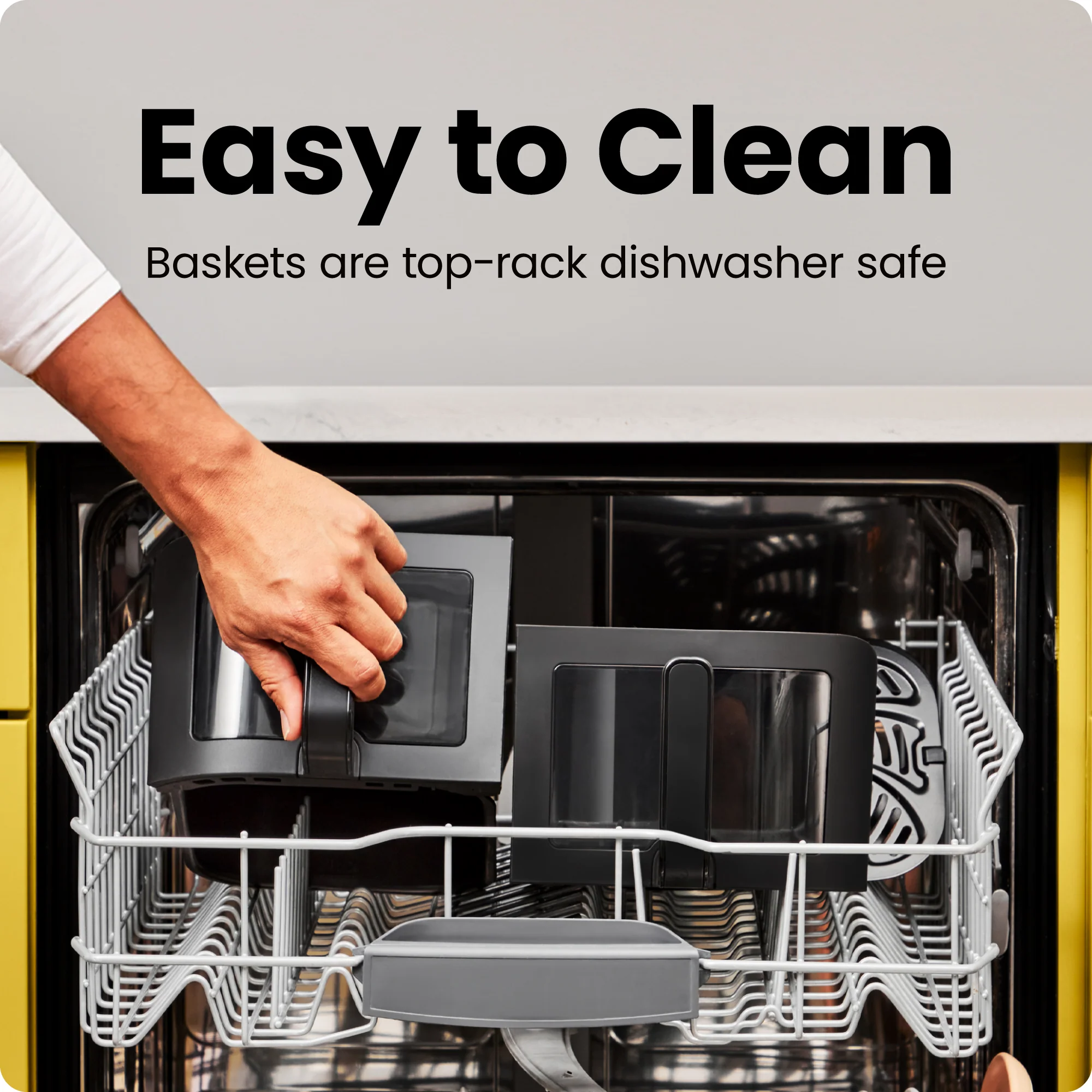 TurboFry Touch 6 Qt. Dual-Window Air Fryer - Image 6